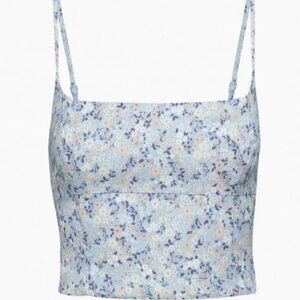 Wilfred Basel Bustier - Floral Blue